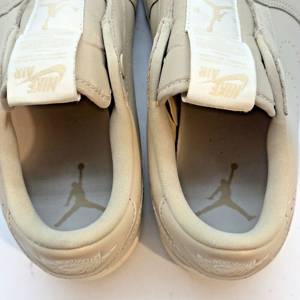 Nike Air Jordan 1 Retro Low Slip-On Women's 9 Desert Ore Stretch Snap AV3918-200 - Picture 11 of 12